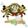 Disney Very Merry Christmas Party Pin - Logo 2018 Mickey & Minnie