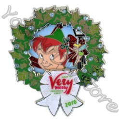 Disney Very Merry Christmas Party Pin - 2018 Peter Pan & Tinker Bell