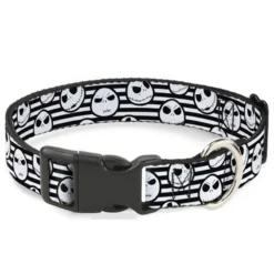 Disney Designer Breakaway Pet Collar - Nightmare Before Christmas - Jack Skellington - Stripe