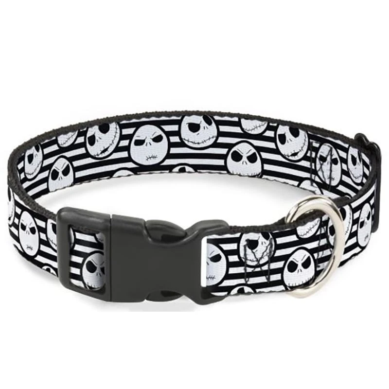 Disney Designer Breakaway Pet Collar - Nightmare Before Christmas - Jack Skellington - Stripe 1 Disney Designer Breakaway Pet Collar - Nightmare Before Christmas - Jack Skellington - Stripe