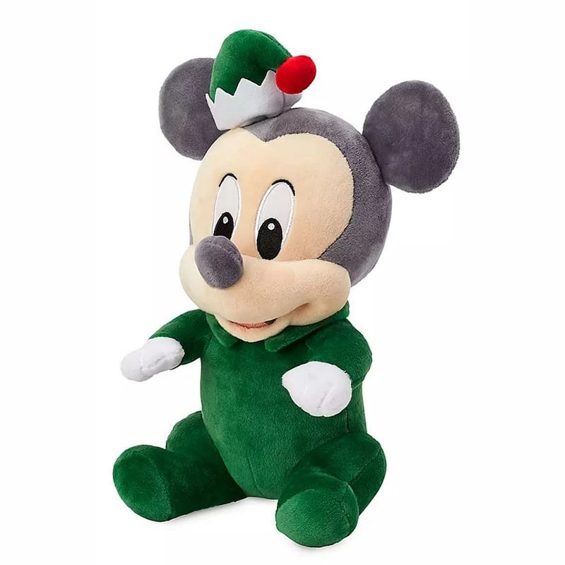 Disney Babies Plush - Baby Holiday Mickey With Blanket Pouch - 1st Christmas Castle 3 Disney Babies Plush - Baby Holiday Mickey With Blanket Pouch - 1st Christmas Castle - Image 3