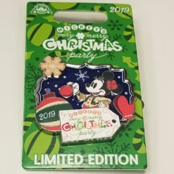 Disney Pin - Mickey's Very Merry Christmas Party 2019 - Limited Edition Minnie Mouse