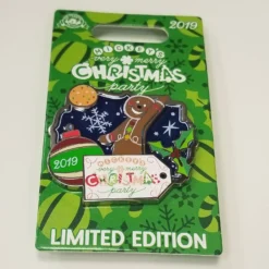 Disney Pin - Mickey's Very Merry Christmas Party - Limited Edition Gingerbread Man