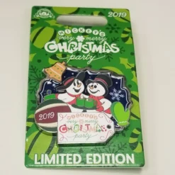 Disney Pin - Mickey's Very Merry Christmas Party - Limited Edition Snowmen