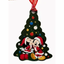 Disney Ornament W/ Map & Stickers - Chip & Dale's Christmas Tree Spree 2019 - Mickey & Minnie - Epcot Festival Of The Holidays