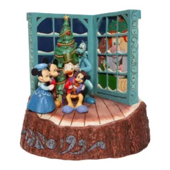 Enesco Disney Traditions By Jim Shore - Mickey's Christmas Carol Carved By Heart - 6007060