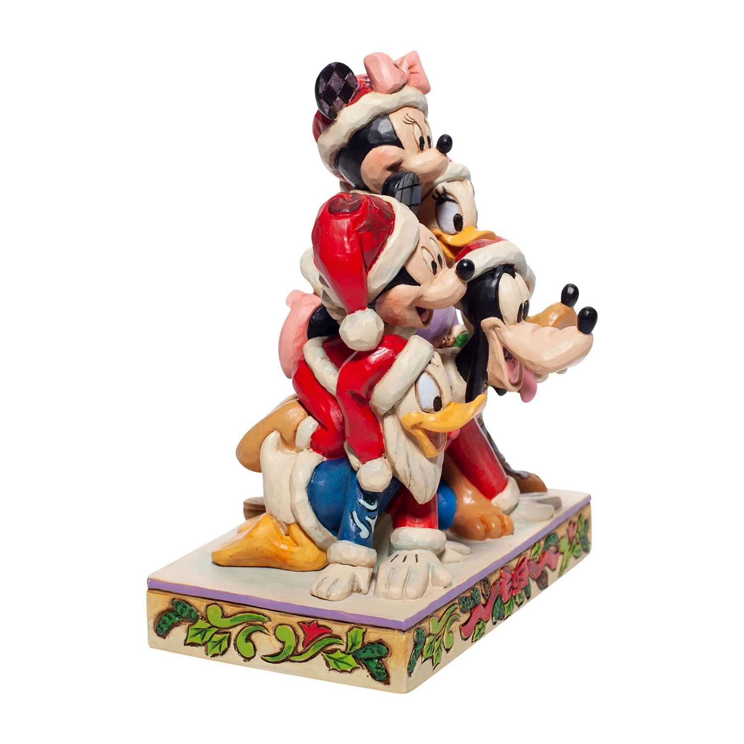 Disney Traditions By Jim Shore - Christmas Mickey And Friends Pyramid - 6007063 2 Disney Traditions By Jim Shore - Christmas Mickey And Friends Pyramid - 6007063 - Image 2