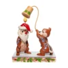 Enesco Disney Traditions By Jim Shore - Christmas Chip 'n Dale
