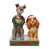 Enesco Disney Traditions By Jim Shore - Christmas Lady And The Tramp - 6007071
