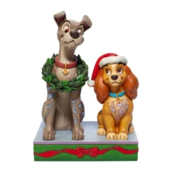 Enesco Disney Traditions By Jim Shore - Christmas Lady And The Tramp - 6007071