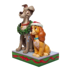 Enesco Disney Traditions By Jim Shore - Christmas Lady And The Tramp - 6007071 -Deals Loungefly Store 82798e4