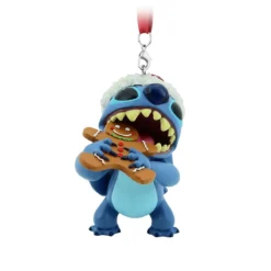Disney Christmas Ornament - Stitch Eating Gingerbread