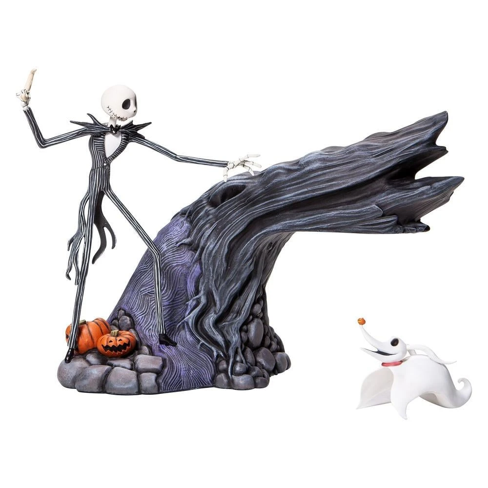 Enesco Disney Grand Jester Studios Figure - Nightmare Before Christmas Jack And Zero 2 Enesco Disney Grand Jester Studios Figure - Nightmare Before Christmas Jack And Zero - Image 2