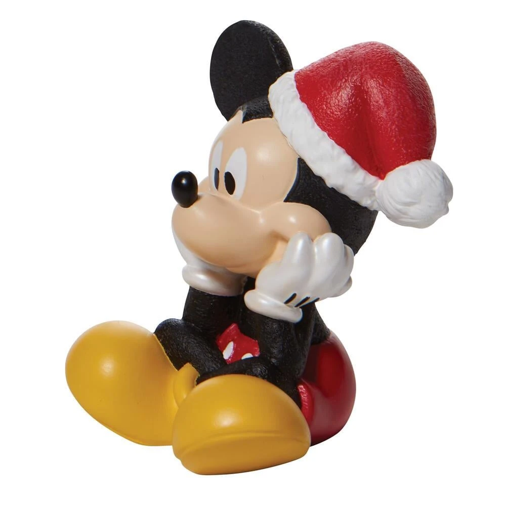Disney Enesco Figure - Christmas Santa Mickey Mouse 3 Disney Enesco Figure - Christmas Santa Mickey Mouse - Image 3