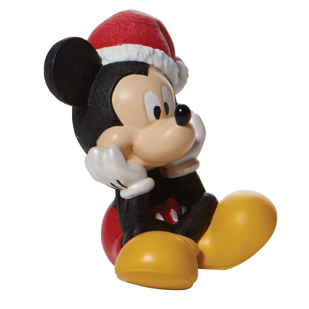 Disney Enesco Figure - Christmas Santa Mickey Mouse 4 Disney Enesco Figure - Christmas Santa Mickey Mouse - Image 4