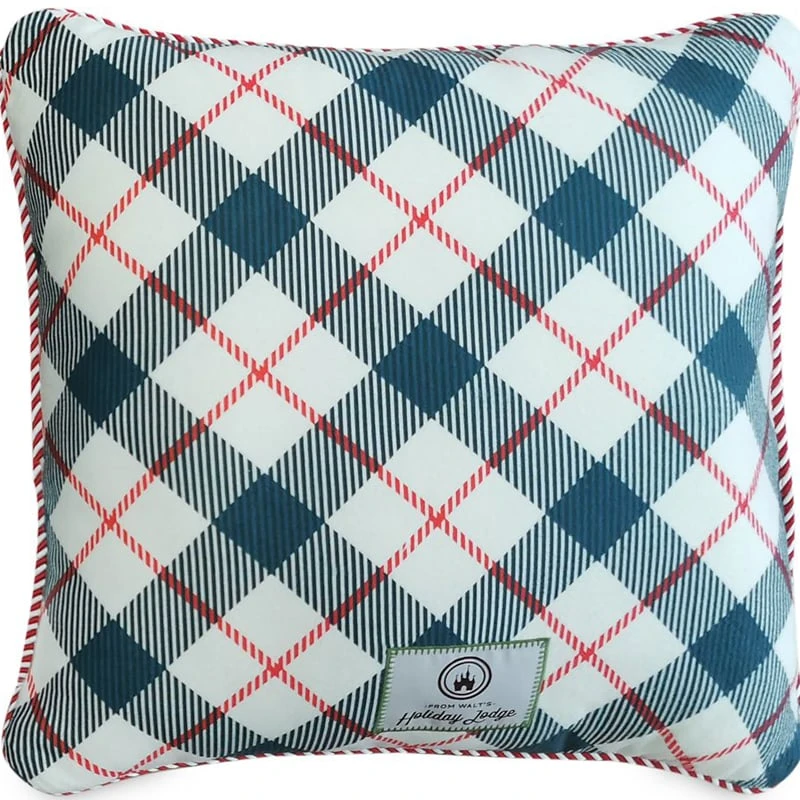 Disney Throw Pillow - Chip 'n Dale Christmas Is Happier 2 Disney Throw Pillow - Chip 'n Dale Christmas Is Happier - Image 2