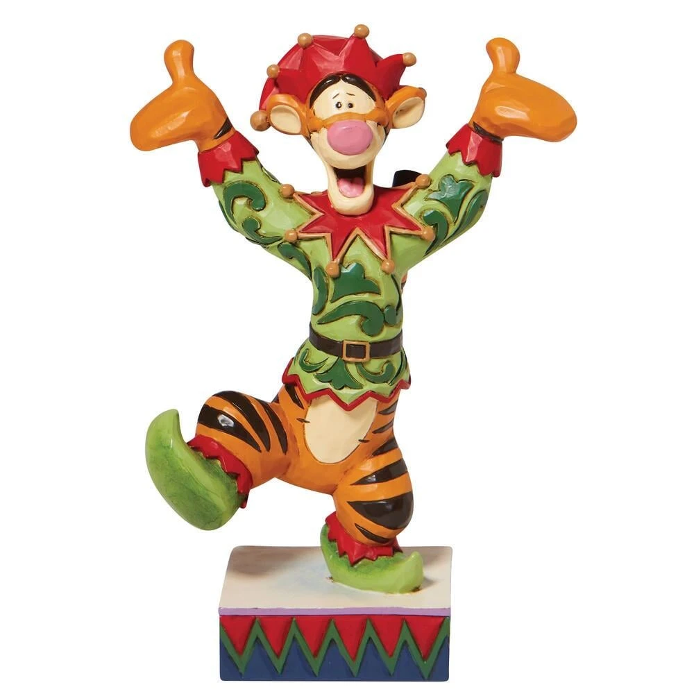 Enesco Disney Traditions By Jim Shore Figure - Ecstatic Elf - Christmas Elf Tigger 1 Enesco Disney Traditions By Jim Shore Figure - Ecstatic Elf - Christmas Elf Tigger