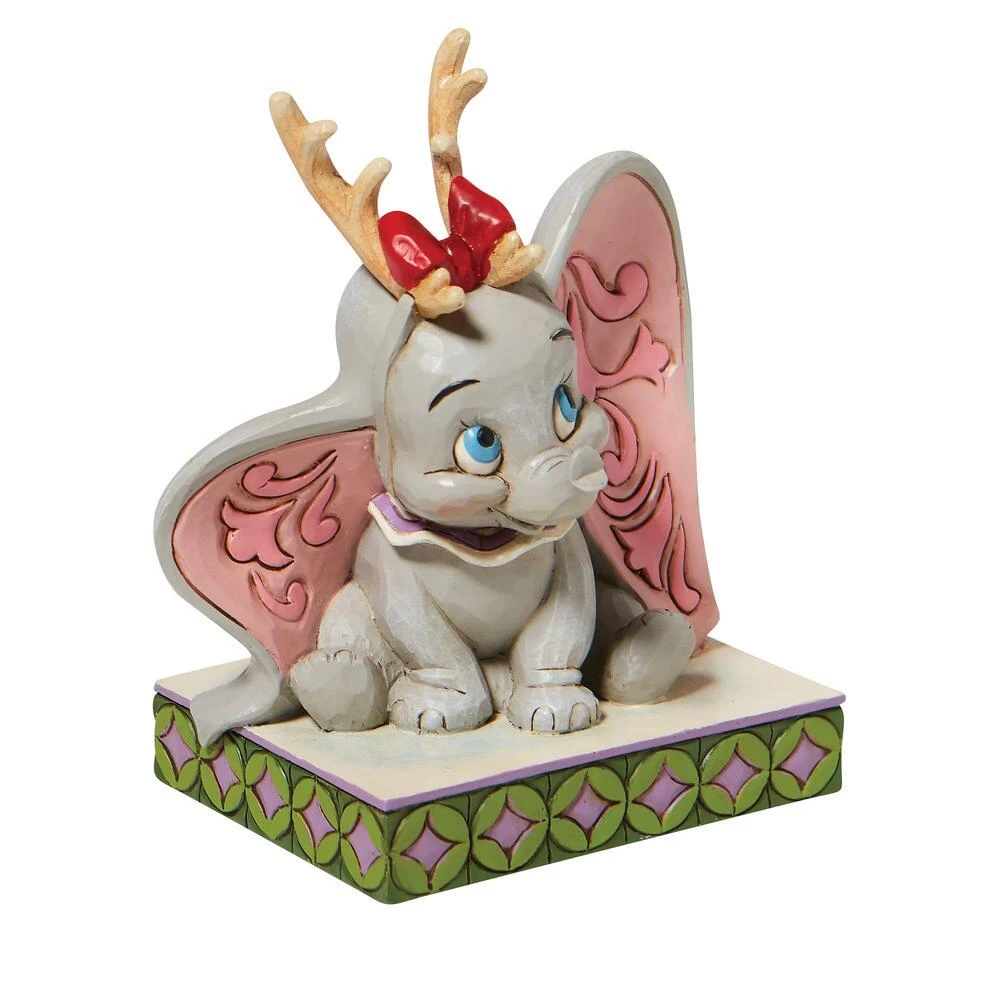 Enesco Disney Traditions By Jim Shore Figure - Dumbo Christmas Reindeer 4 Enesco Disney Traditions By Jim Shore Figure - Dumbo Christmas Reindeer - Image 4