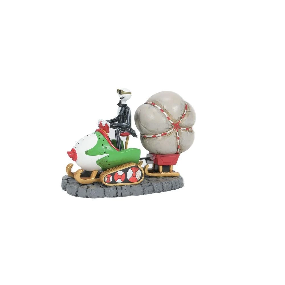 Enesco Disney Department 56 Figurine - Jack Skellington Brings Christmas Home - 6007723 1 Enesco Disney Department 56 Figurine - Jack Skellington Brings Christmas Home - 6007723