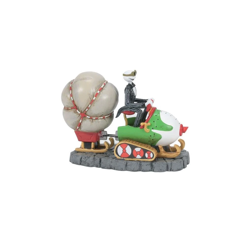 Enesco Disney Department 56 Figurine - Jack Skellington Brings Christmas Home - 6007723 2 Enesco Disney Department 56 Figurine - Jack Skellington Brings Christmas Home - 6007723 - Image 2