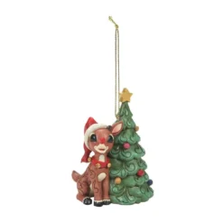 Enesco Rudolph Ornament By Jim Shore - Rudolph With Christmas Tree