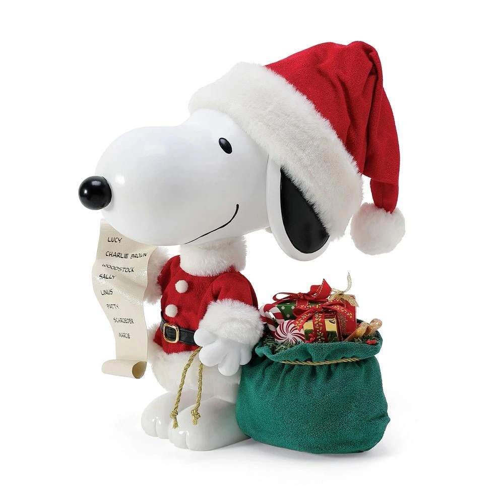 Enesco Peanuts Possible Dreams Figure - Christmas Snoopy 1 Enesco Peanuts Possible Dreams Figure - Christmas Snoopy