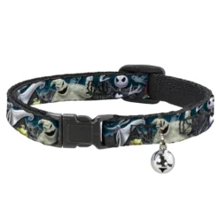 Disney Designer Cat Collar - Nightmare Before Christmas Group