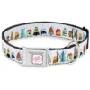 Disney Designer Pet Collar - Pixar Characters - Christmas Collection