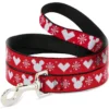Disney Designer Pet Leash - Mickey Mouse - Christmas Sweater