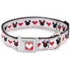 Disney Designer Pet Collar - Mickey & Minnie - Christmas Sweater