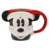 Disney Coffee Mug - 2022 Vintage Christmas Santa Mickey