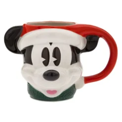 Disney Coffee Mug - 2022 Vintage Christmas Santa Mickey