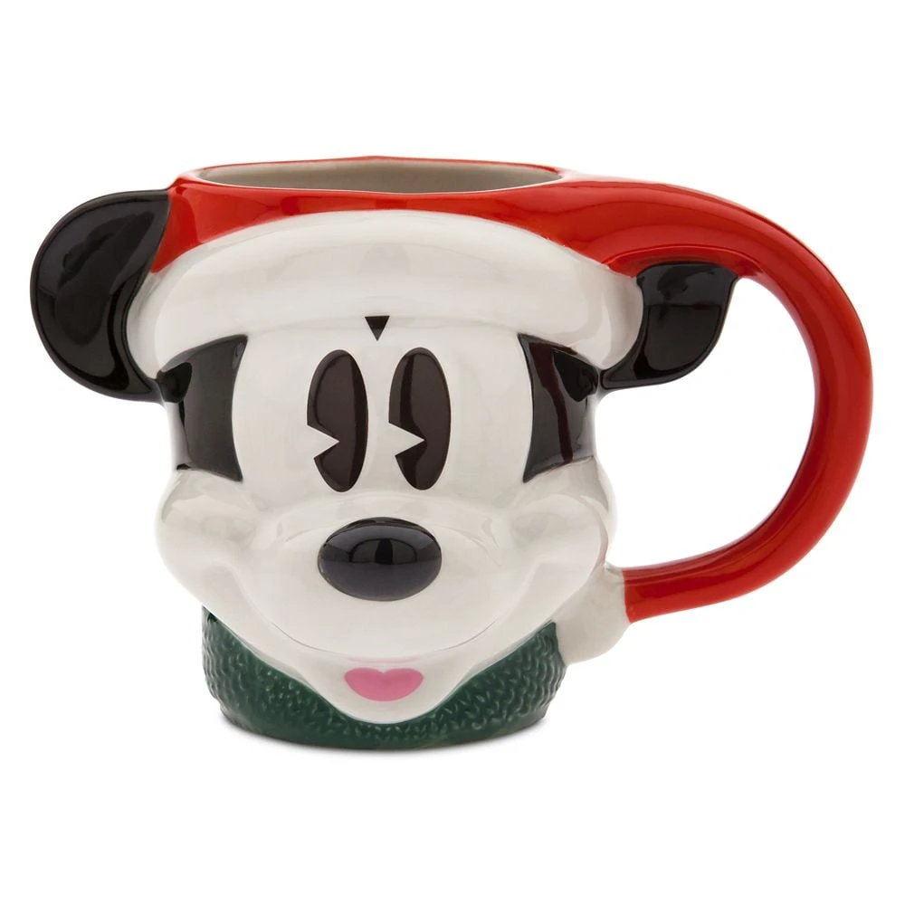 Disney Coffee Mug - 2022 Vintage Christmas Santa Mickey 1 Disney Coffee Mug - 2022 Vintage Christmas Santa Mickey