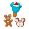 Disney Tails Dog Toy Set - Christmas Mickey Treats