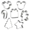 Disney Cookie Cutter Set - Christmas Mickey And Minnie