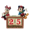 Enesco Disney Traditions Figurine - Mickey & Minnie - The Christmas Countdown