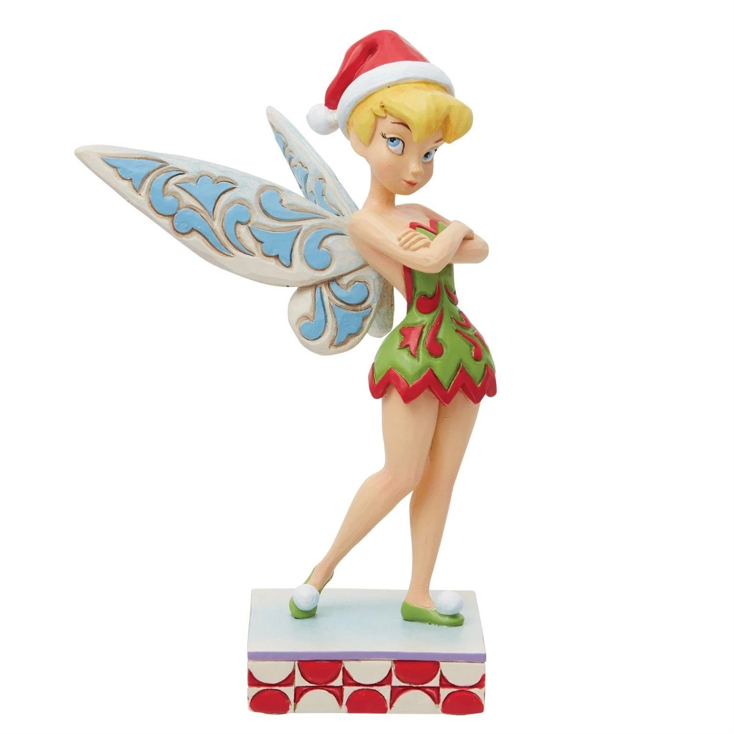 Enesco Disney Traditions Figurine - Peter Pan - Christmas Tinker Bell Cheeky Christmas Pixie 1 Enesco Disney Traditions Figurine - Peter Pan - Christmas Tinker Bell Cheeky Christmas Pixie
