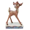 Enesco Disney Traditions Figurine - Bambi - Christmas Bambi Frosted Fawn