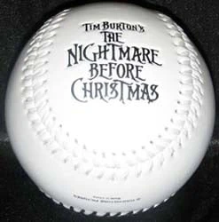 Disney Collectible Baseball - Nightmare Before Christmas 2 Disney Collectible Baseball - Nightmare Before Christmas - Image 2