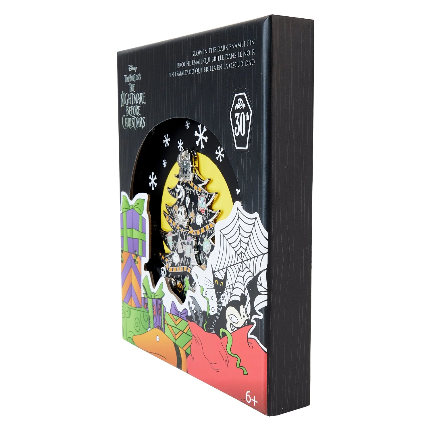 Disney Loungefly 3'' Collector Box Pin - Nightmare Before Christmas Tree 2 Disney Loungefly 3'' Collector Box Pin - Nightmare Before Christmas Tree - Image 2
